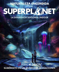 Superplanet, la experiencia sensorial indoor