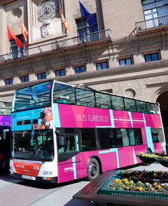 Bus Turístico Diurno de Zaragoza 