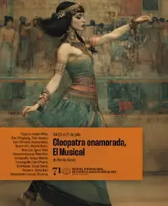 Cleopatra enamorada, el musical en el Teatro Romano - Festival de Mérida 2025